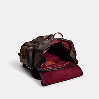 Upcrafted Hitch Backpack With Horse And Carriage Print