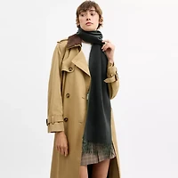 Reversible Signature Cashmere Muffler