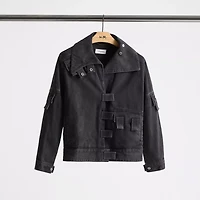 Restored Multi Tab Denim Jacket