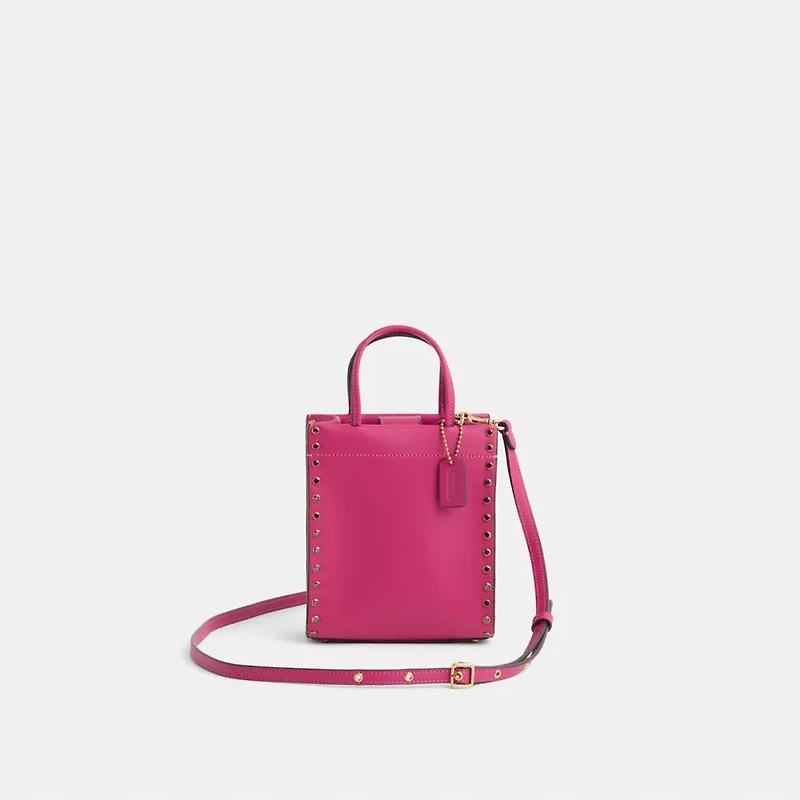 Restored Mini Cashin Tote With Crystal Rivets
