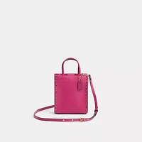 Restored Mini Cashin Tote With Crystal Rivets