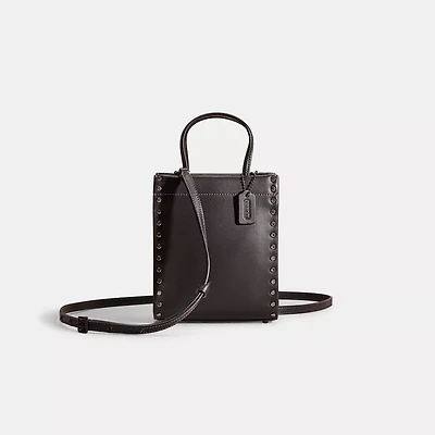 Restored Mini Cashin Tote With Crystal Rivets