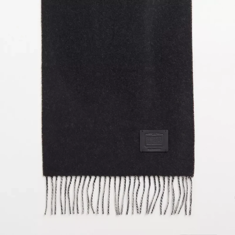 Restored Signature Solid Cashmere Muffler