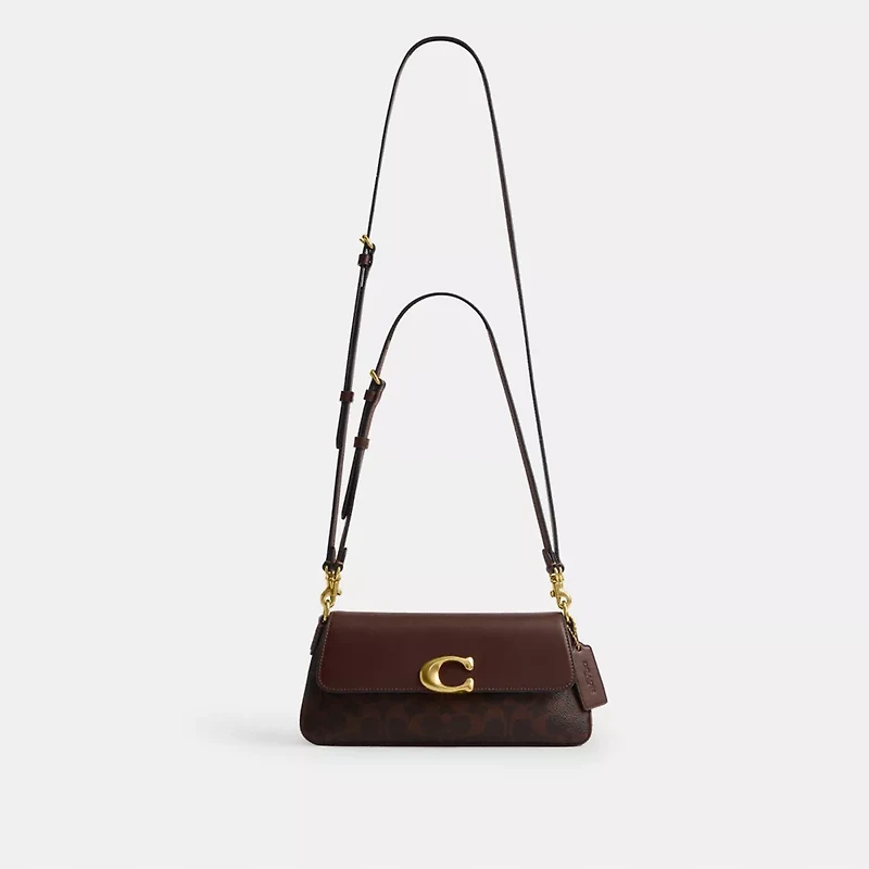 Jet Shoulder Bag In Signature Canvas