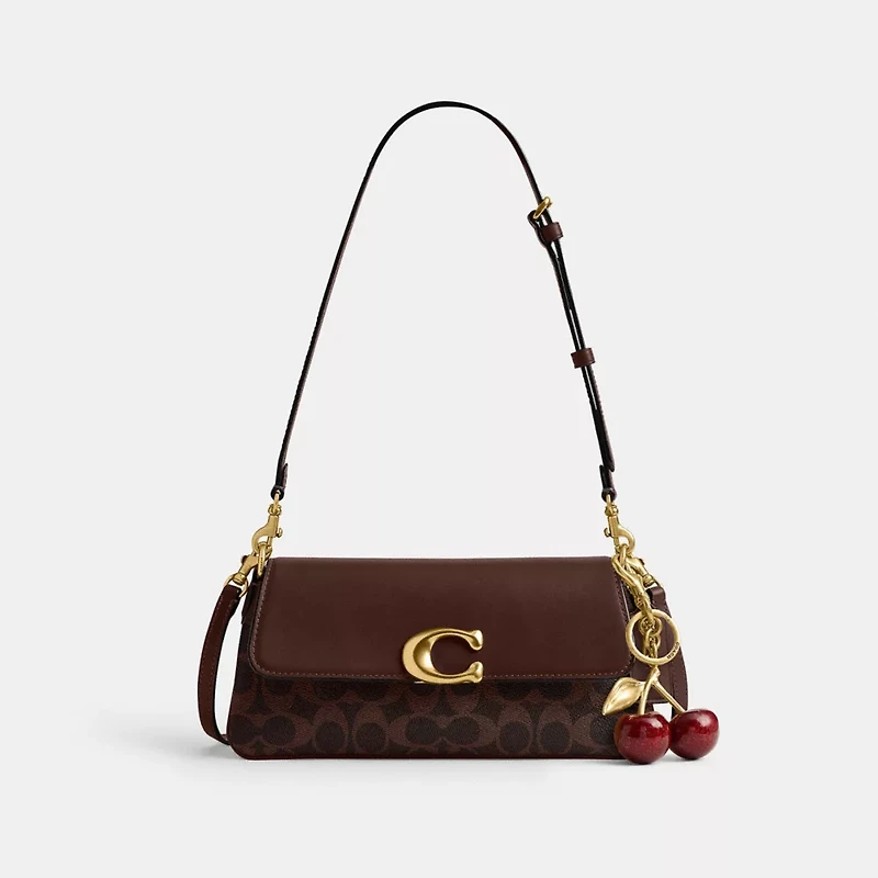 Jet Shoulder Bag In Signature Canvas