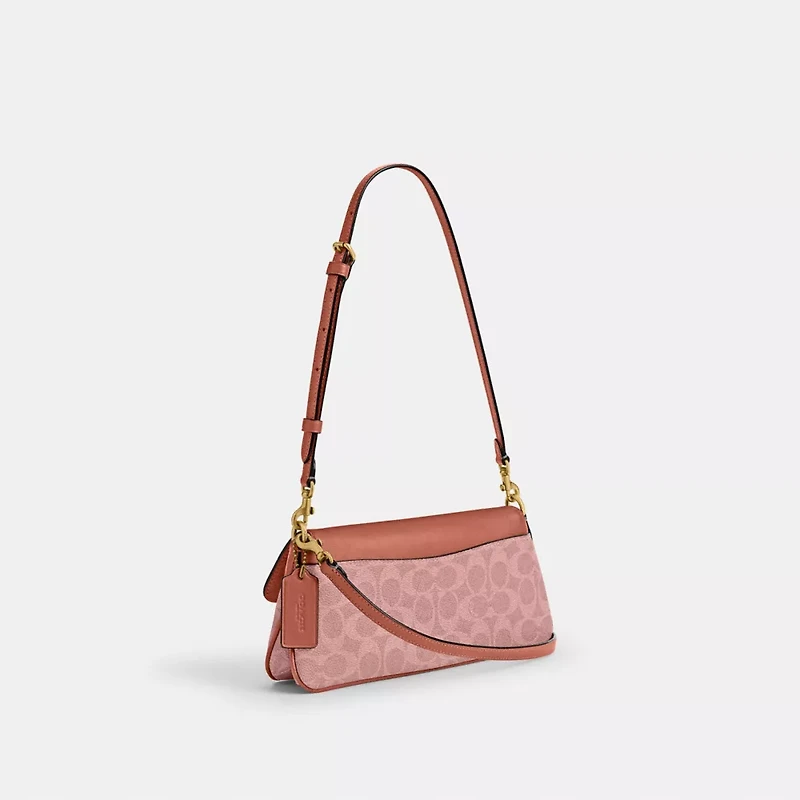 Jet Shoulder Bag Signature Canvas