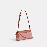 Jet Shoulder Bag Signature Canvas