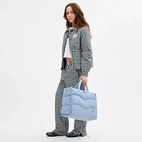 Coachtopia Loop Tote With Wavy Quilting