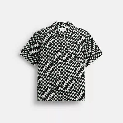 Printed Camp Shirt