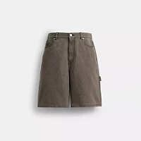 Denim Skater Shorts