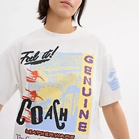 Relaxed Graphic Surf T Shirt