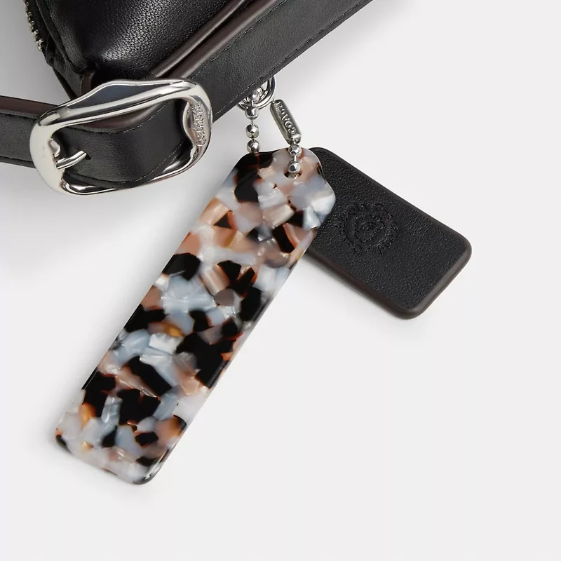 Alter/Ego Slouchy Shoulder Bag In Checkerboard Upcrafted Leather