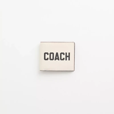 Restored 3-In-1 Wallet With Coach Graphic