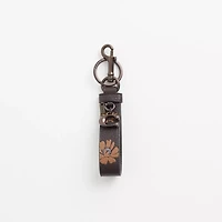 Restored Loop Bag Charm With Floral Print