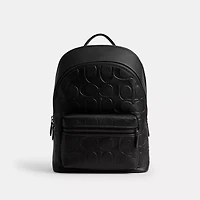 Charter Backpack In Maxi Signature Leather