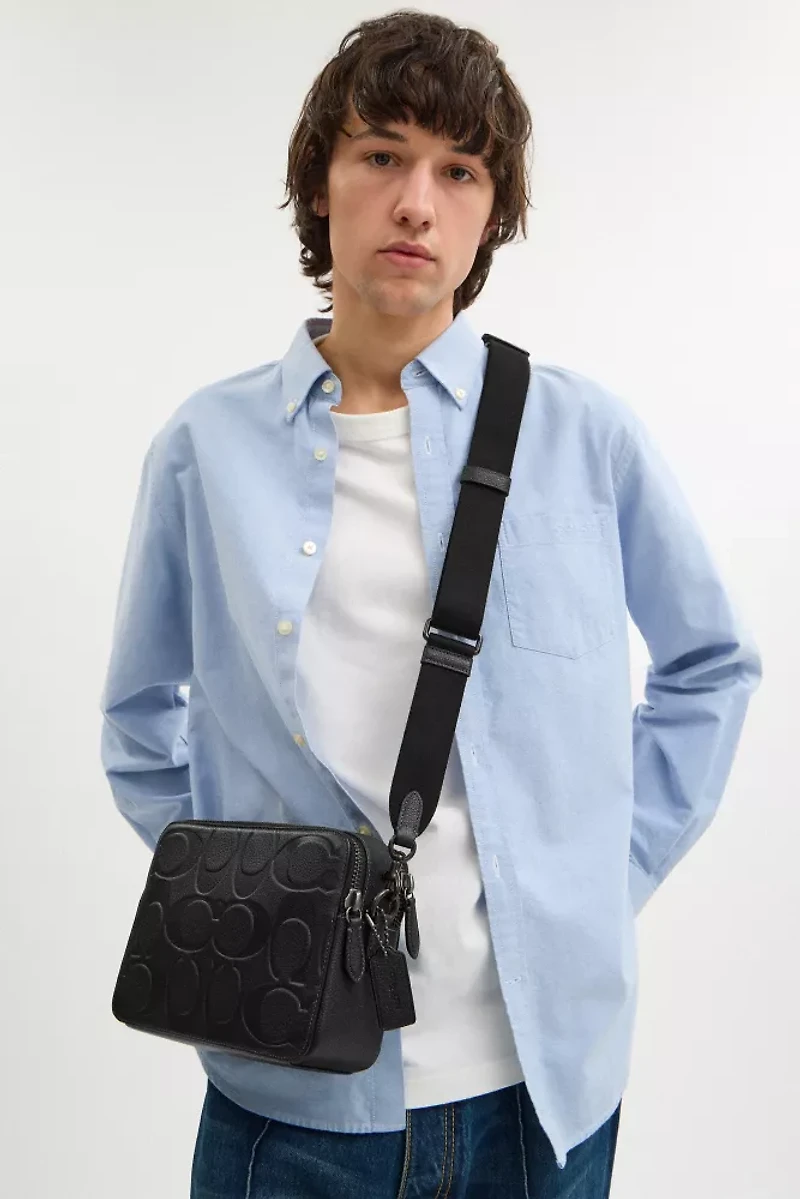 Charter Crossbody Bag 24 In Maxi Signature Leather