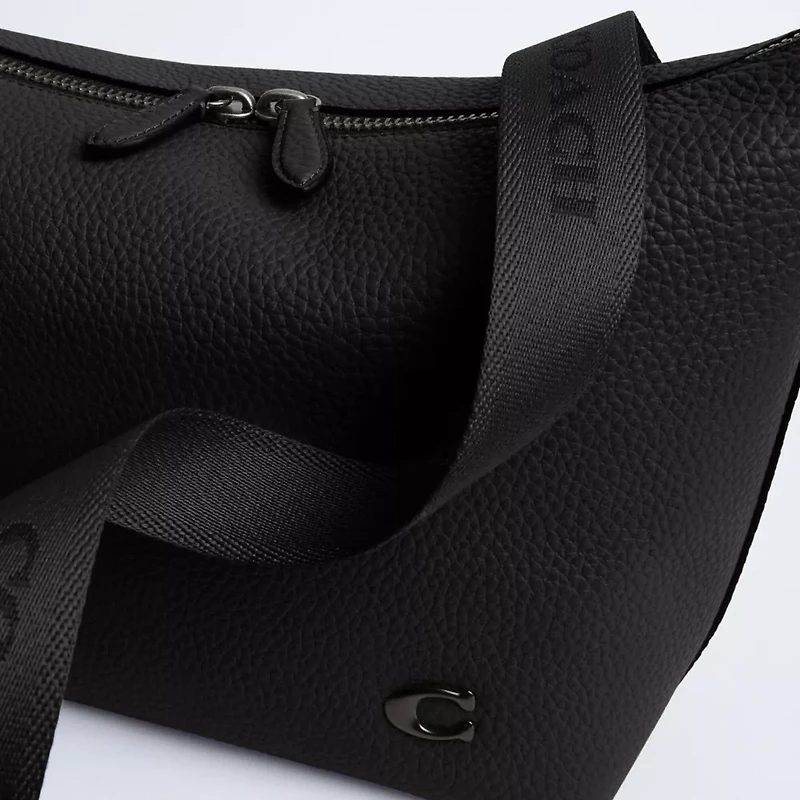 Top Zip Messenger Bag