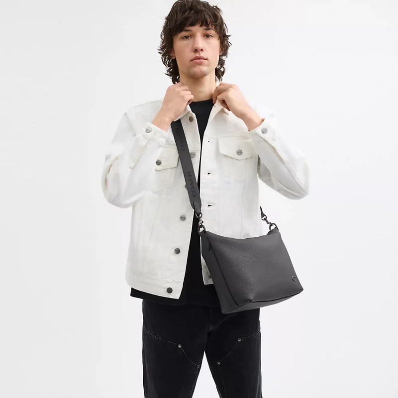 Top Zip Messenger Bag