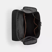 Hitch Backpack In Signature Canvas With Patches