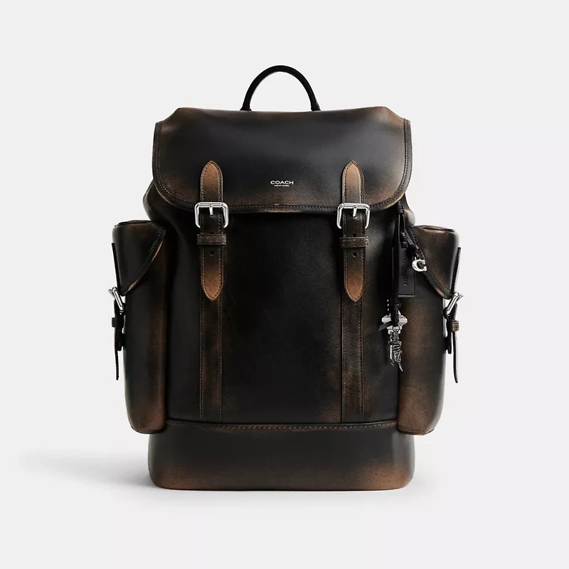 Hitch Backpack In Loved Leather