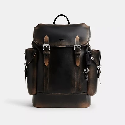 Hitch Backpack In Loved Leather
