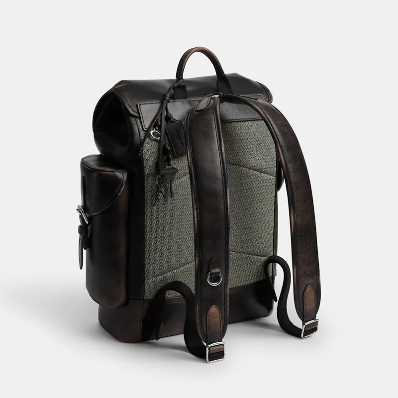 Hitch Backpack In Loved Leather