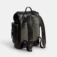 Hitch Backpack In Loved Leather