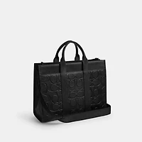 Wesley Tote In Maxi Signature Leather