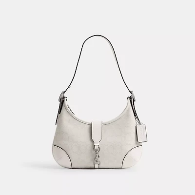 Hamptons Hobo Bag In Signature Jacquard