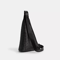 Triangle Sling Bag In Signature Canvas