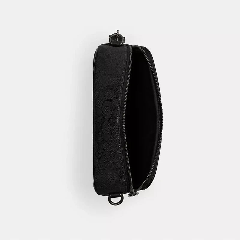 Theo Camera Bag Signature Jacquard