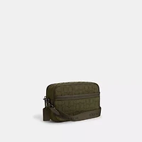 Theo Camera Bag Signature Jacquard