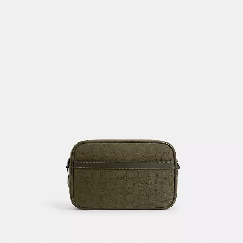 Theo Camera Bag Signature Jacquard