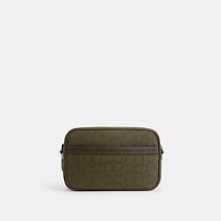 Theo Camera Bag Signature Jacquard