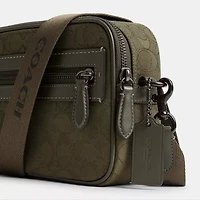 Theo Camera Bag Signature Jacquard