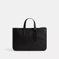 Isaac Workbag In Maxi Signature Leather
