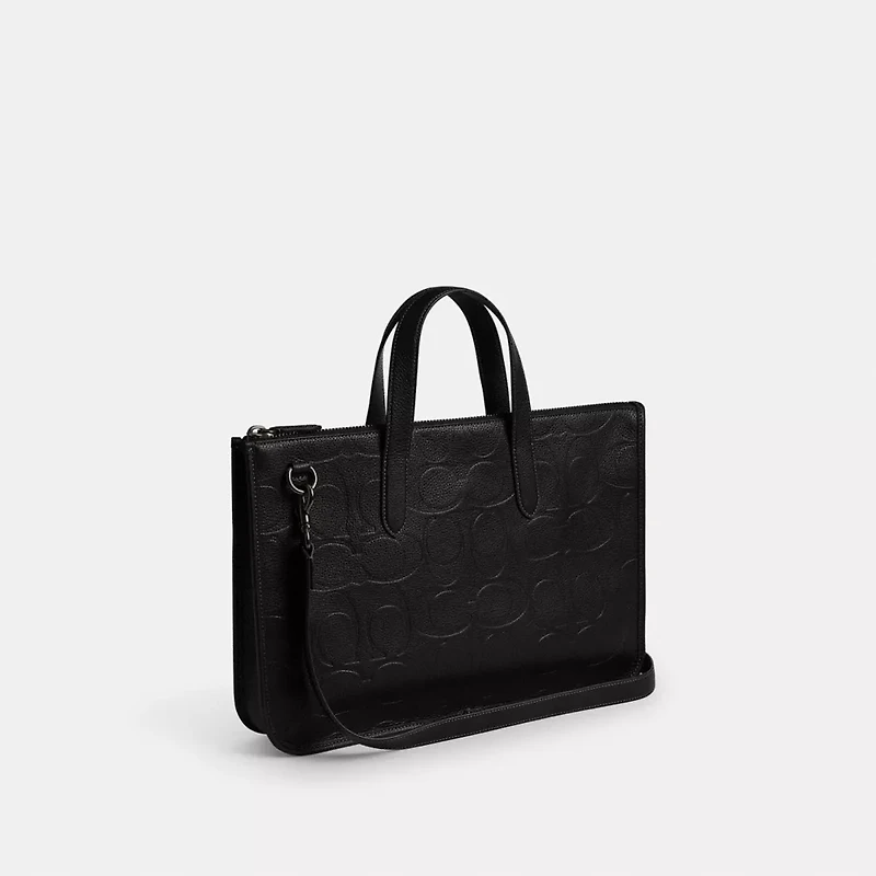 Isaac Workbag In Maxi Signature Leather