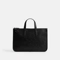 Isaac Workbag In Maxi Signature Leather