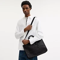 Isaac Workbag In Maxi Signature Leather