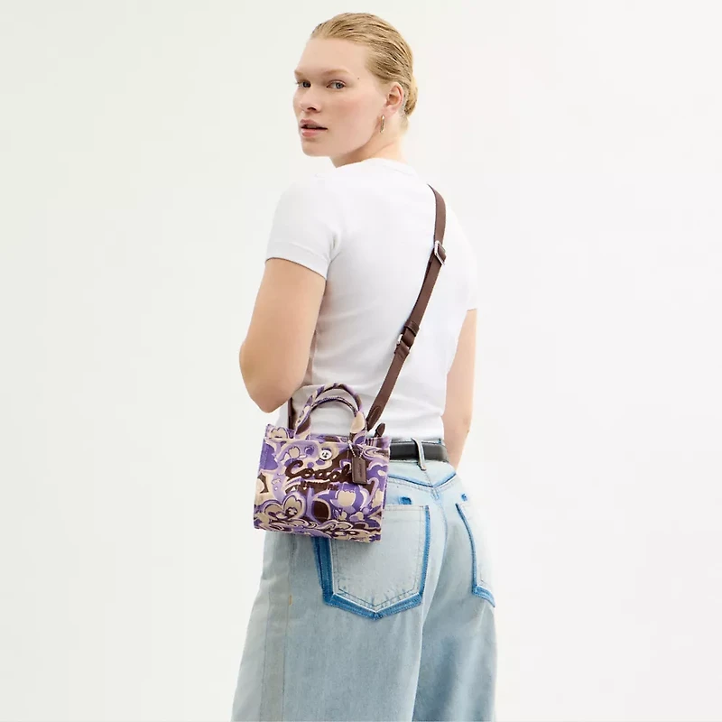 Cargo Tote Bag 20 With Paisley Print