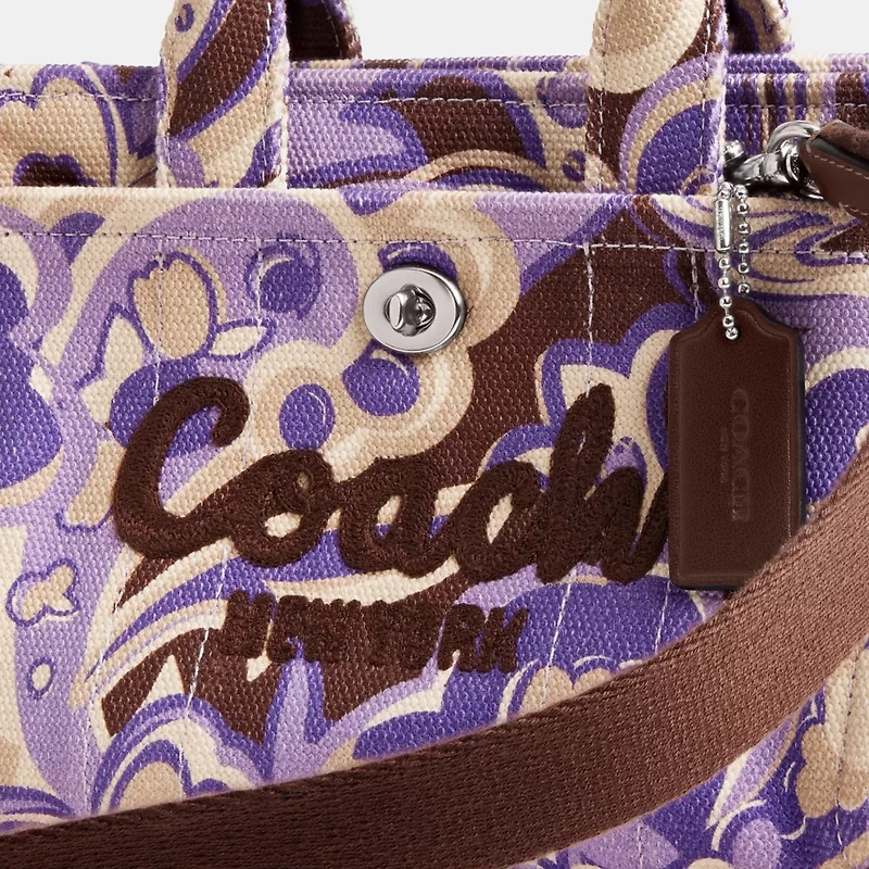 Cargo Tote Bag 20 With Paisley Print