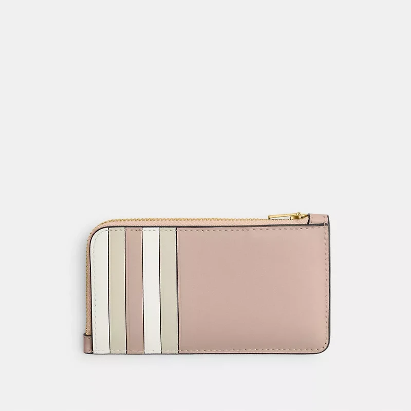 New York Zip Card Case Colorblock