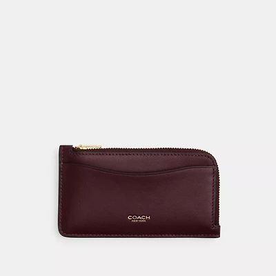 New York Zip Card Case Colorblock
