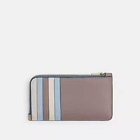New York Zip Card Case Colorblock