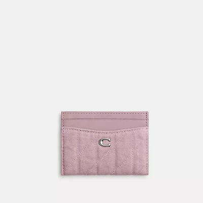 Essential Card Case With Quilting