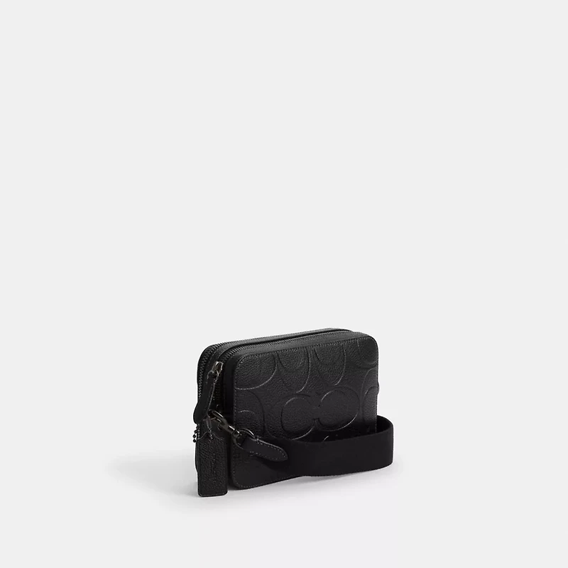 Charter Crossbody Bag 19 In Maxi Signature Leather