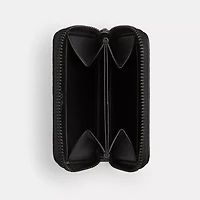 Small Zip Around Card Case In Signature Canvas