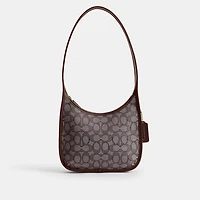 Curve Zip Bag In Signature Jacquard