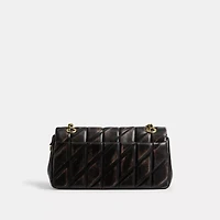 Tabby Shoulder Bag In Loved Leather With Quilting