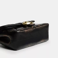 Tabby Shoulder Bag 20 In Loved Leather With Quilting